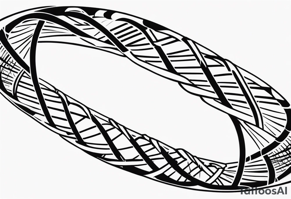 DNA Strand tattoo idea