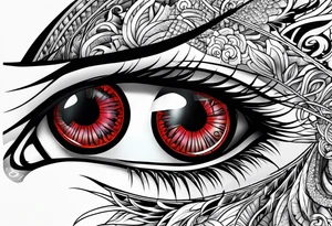 Byakugan eyes tattoo idea