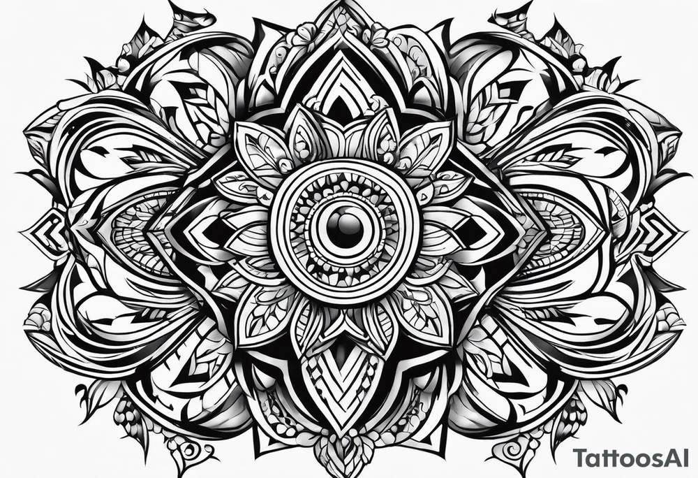tribal tattoo idea