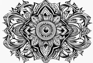 tribal tattoo idea
