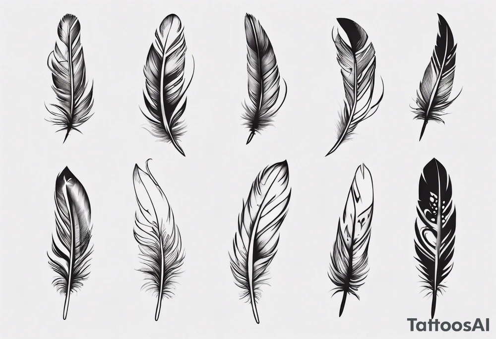 feather tattoo idea
