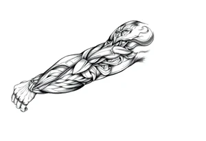 coffee and vinyl tattoo idea