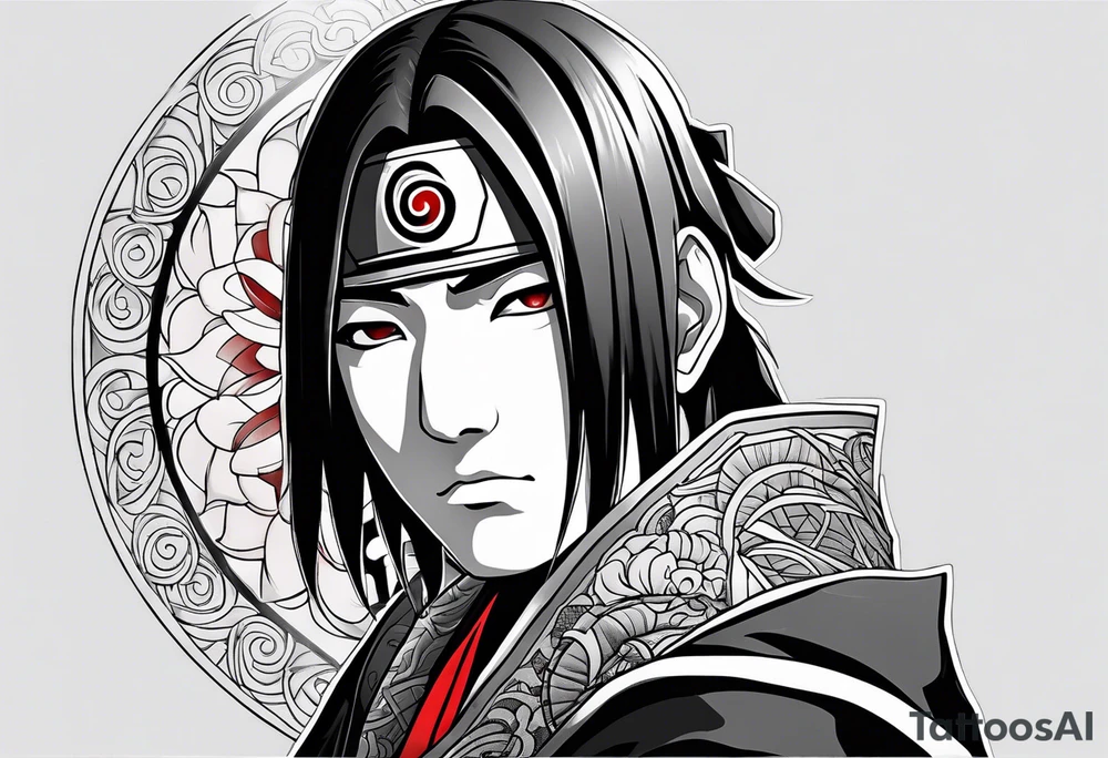 Itachi tattoo idea