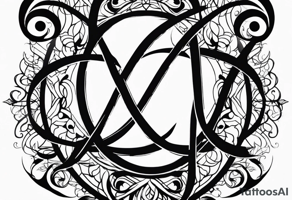 infinity symbol tattoo idea