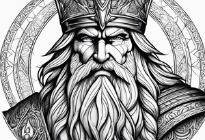 odin zeus tattoo idea