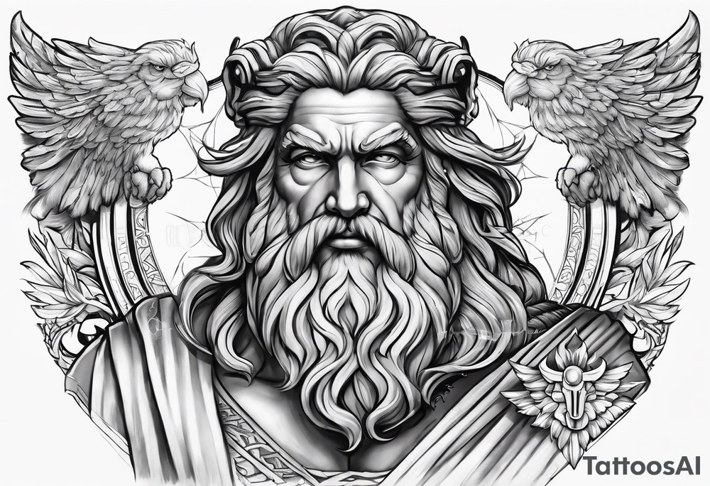 Zeus tattoo idea