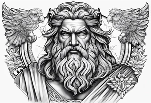 Zeus tattoo idea