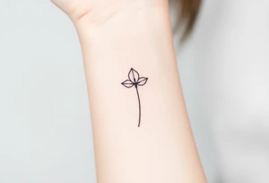 Trillium tattoo idea