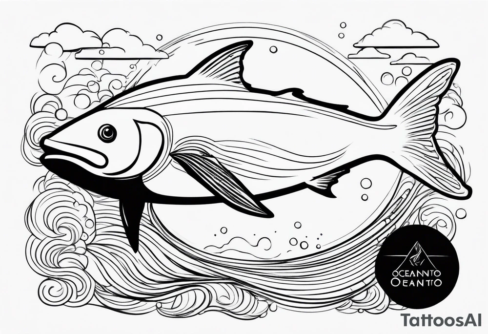 Oceanito with good font tattoo idea