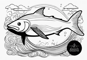 Oceanito with good font tattoo idea