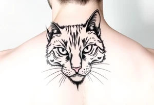 Black Cat tattoo idea