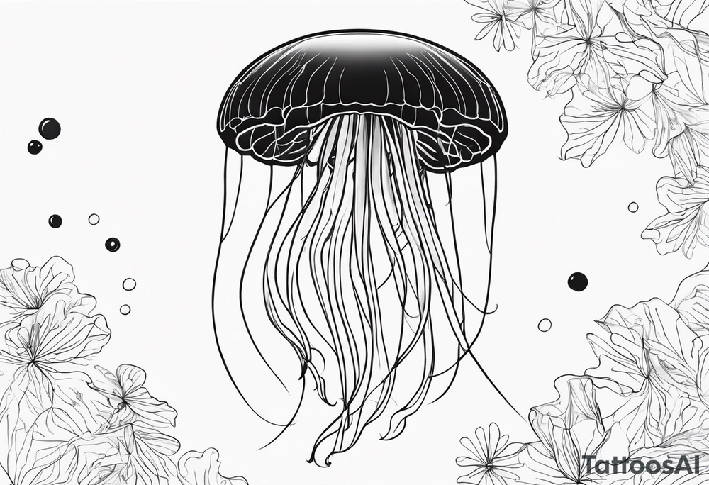 jellyfish tattoo idea