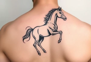 Horse kite rip mum tattoo idea