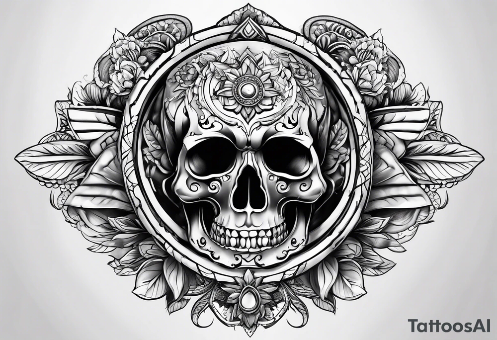 here and now tattoo idea