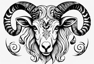 aries tattoo idea