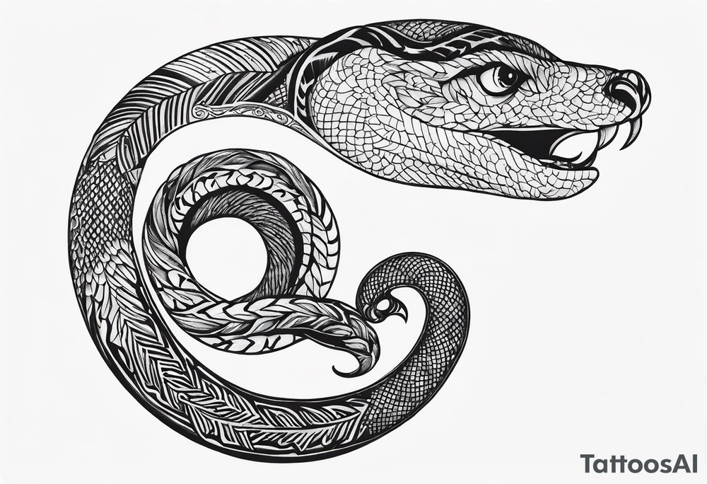 serpente tattoo idea