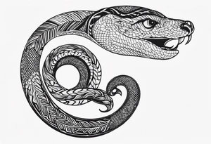 serpente tattoo idea