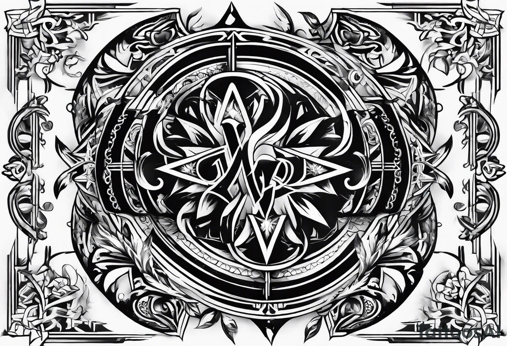 Brotherhood symbols tattoo idea
