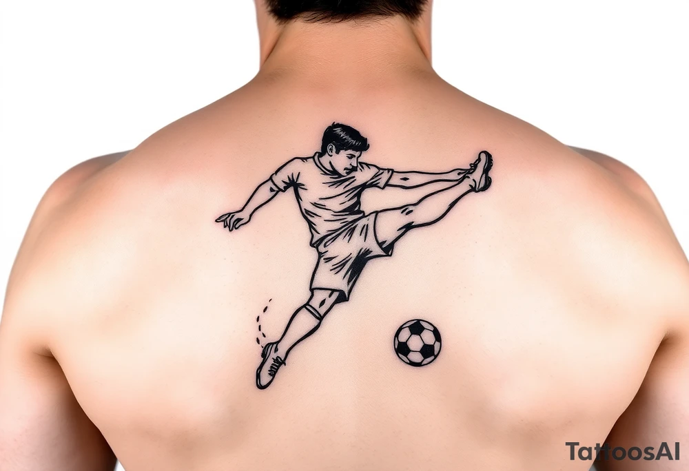 Eric Cantona's iconic kick. tattoo idea