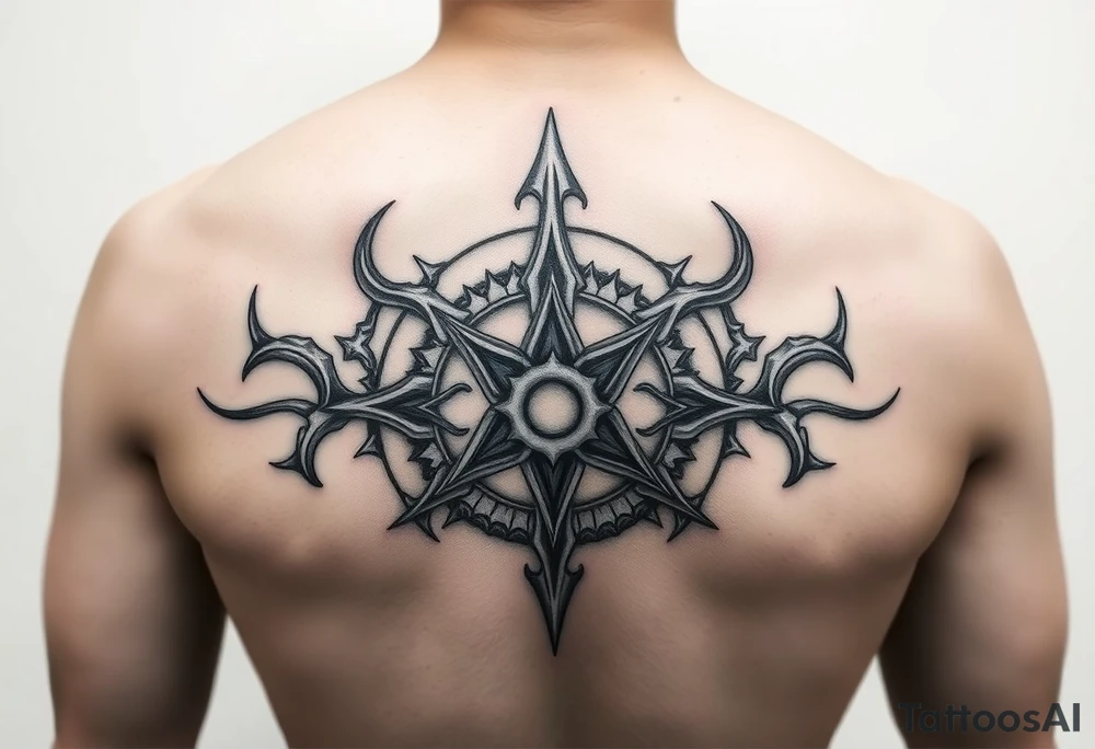 Symbol of chaos tattoo idea