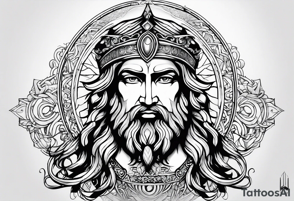 greek god tattoo idea