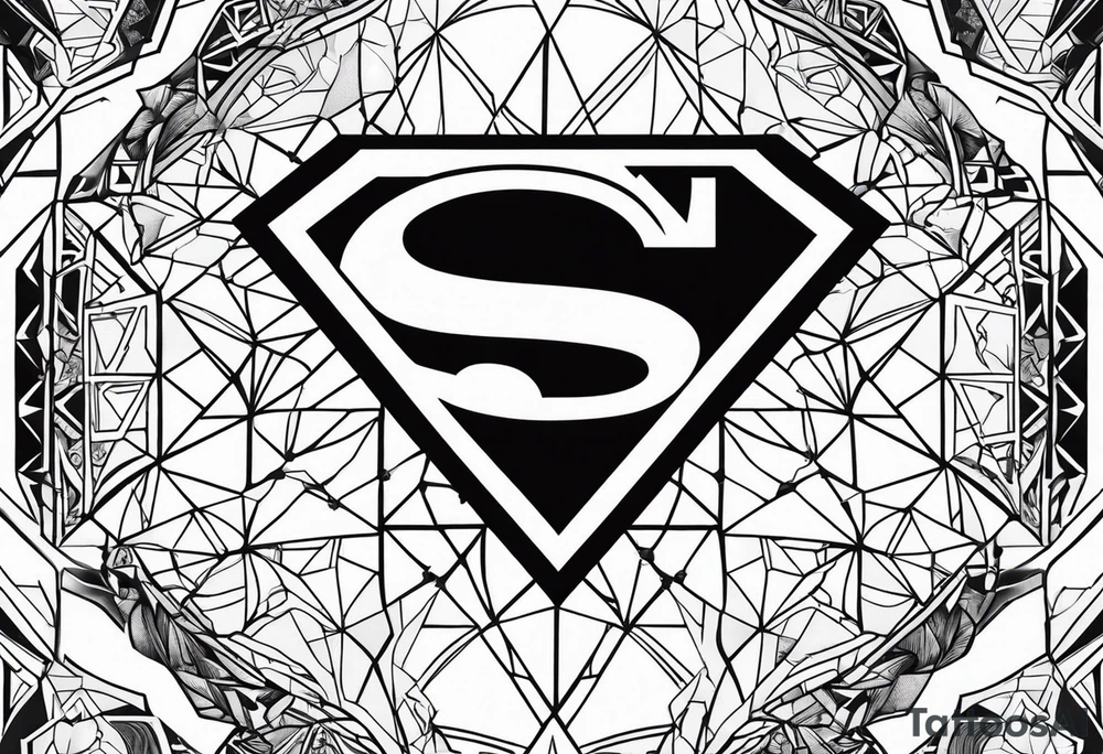 Superman nordic tattoo idea