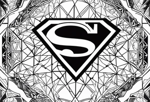 Superman nordic tattoo idea