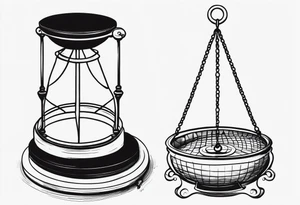 Tip the scales tattoo idea