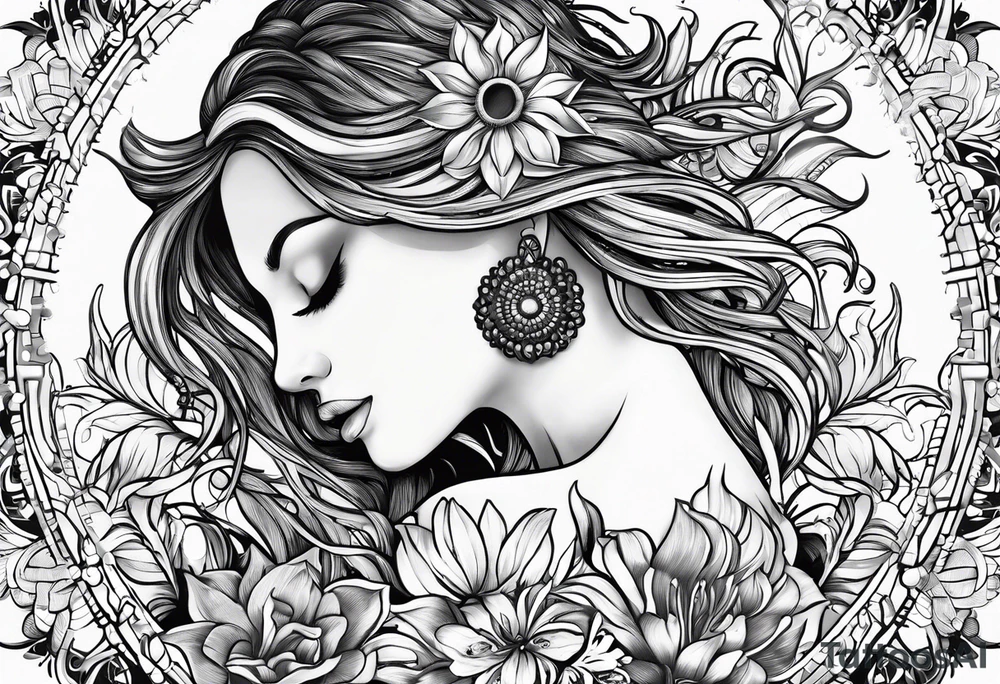 Cover me in sunshine, shower me with good times. Tell me that the worlds been spinning since the beginning and everything will be alright. Cover me in sunshine. tattoo idea