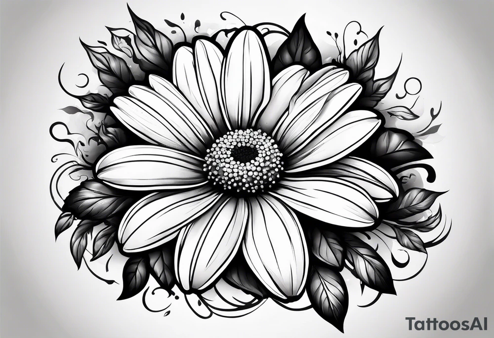 daisy tattoo tattoo idea