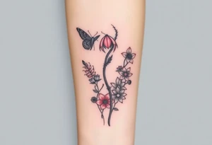I want a tattoo of the Lilith sygil surrounded by the state flowers of Florida Georgia Texas and Tennessee. tattoo idea