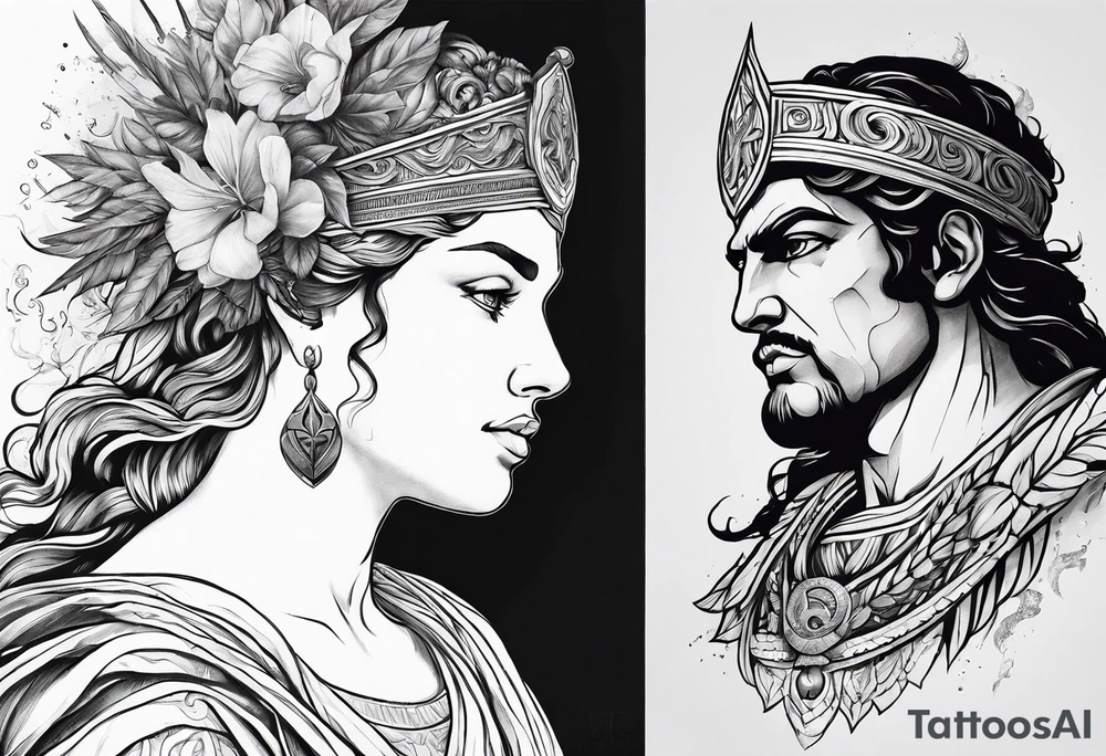Greek mythology tattoo idea