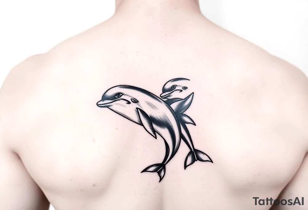 In loving memory of penny johnson with dolphins tattoo idea