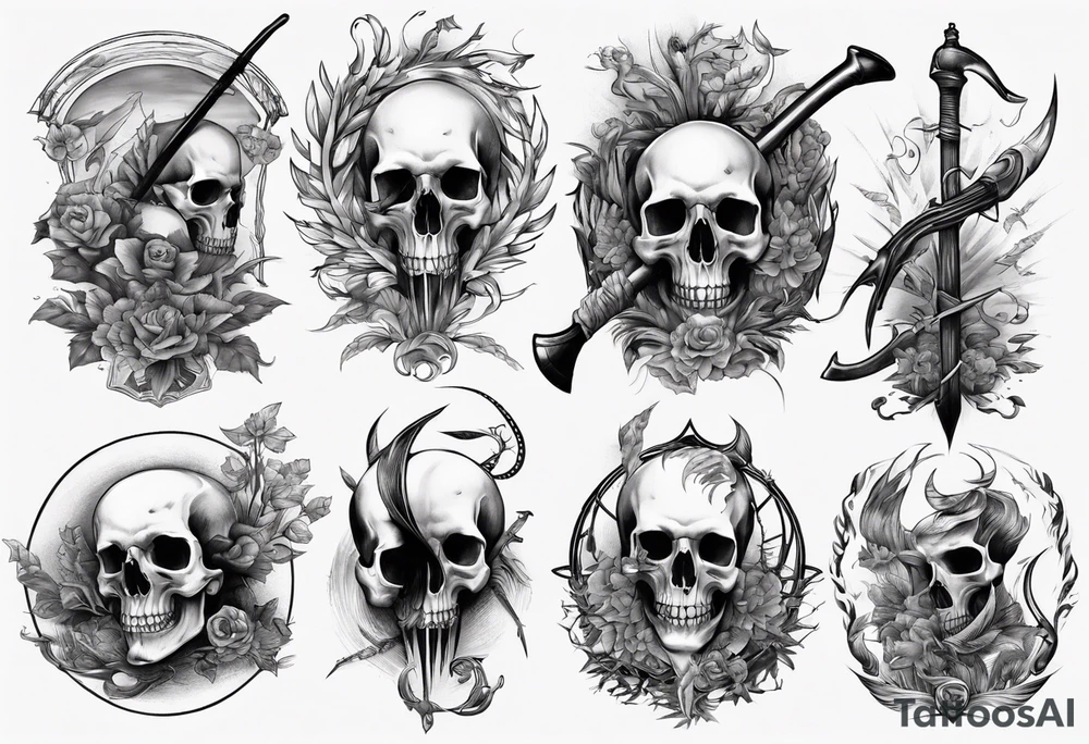 scythe tattoo idea