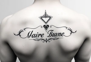 Couple tattoo idea with our names tattoo idea