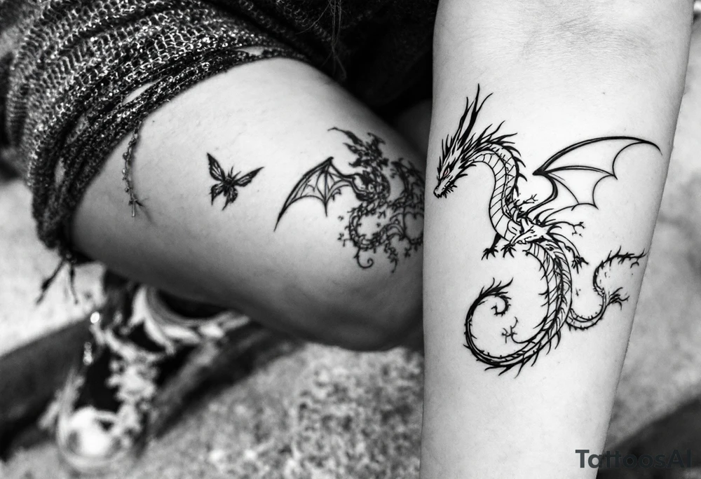 dragonite pokemon tattoo idea