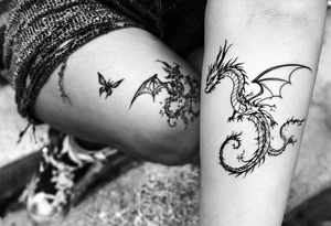 dragonite pokemon tattoo idea