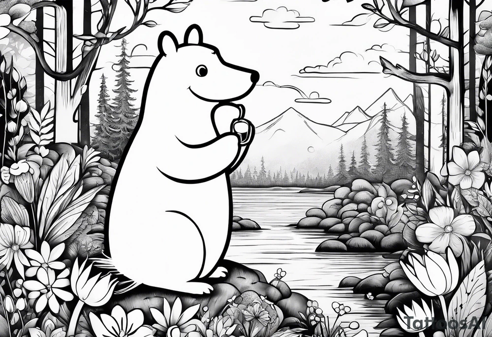 Moomin tattoo idea