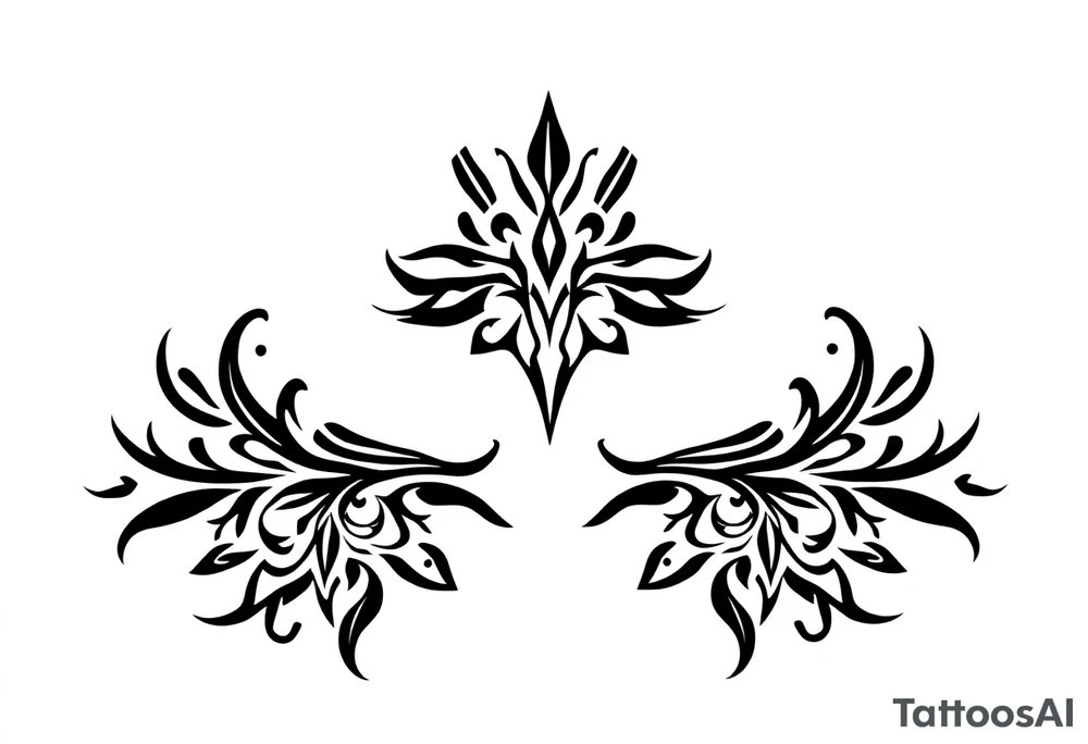 Slutty ass cheeks tattoo Sissy big bold print on one cheek and slut on the other tattoo idea