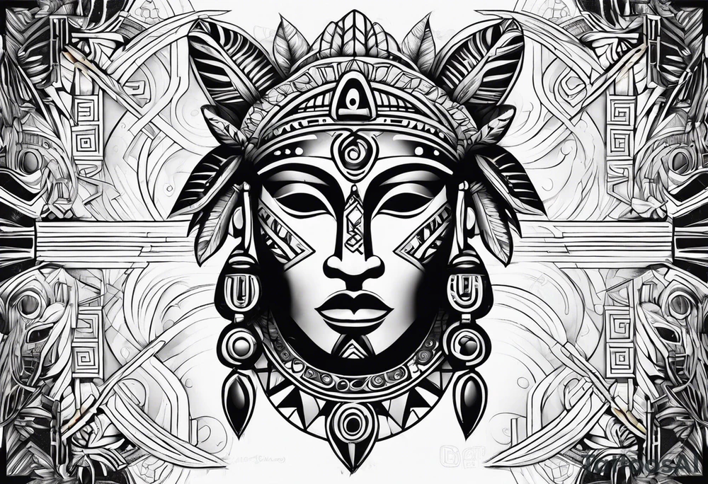 Taino tattoo idea