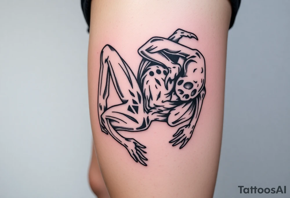 Contortionist tattoo idea