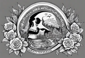 Grateful Dead Northern California tattoo idea