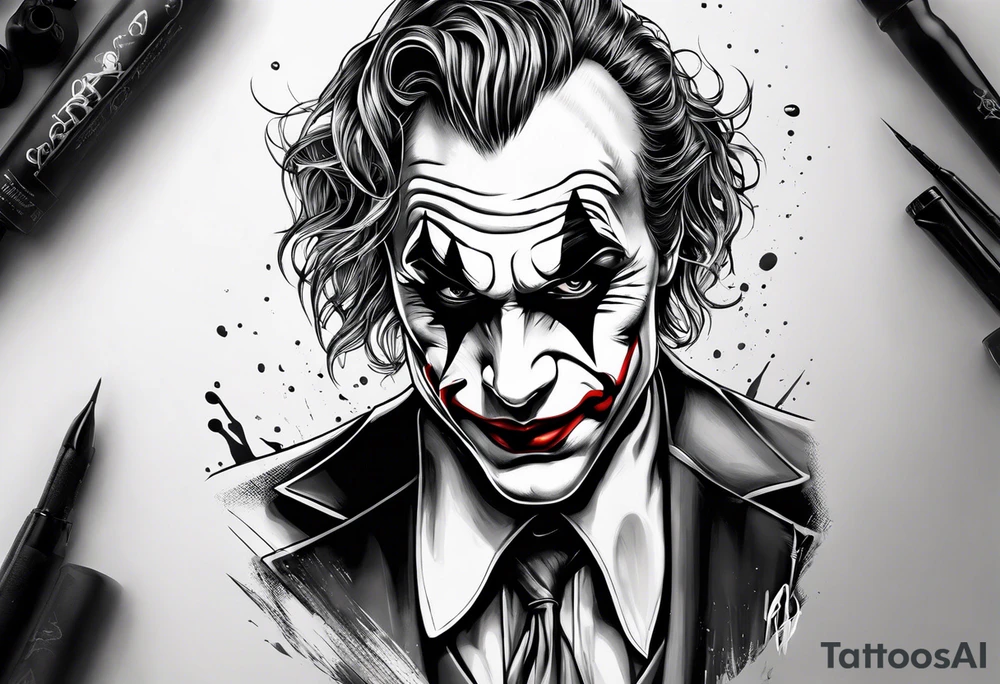 joker tattoo idea
