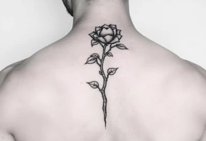 Girl grown tattoo idea