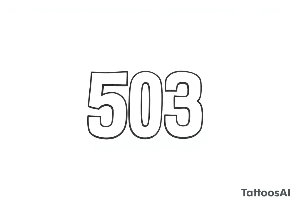 Portland oregon 503, football 53 tattoo idea