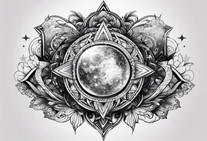 universe tattoo idea
