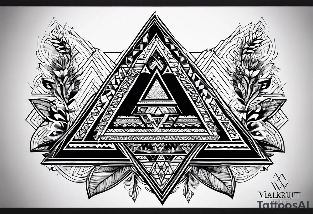 Danish valknut tattoo idea