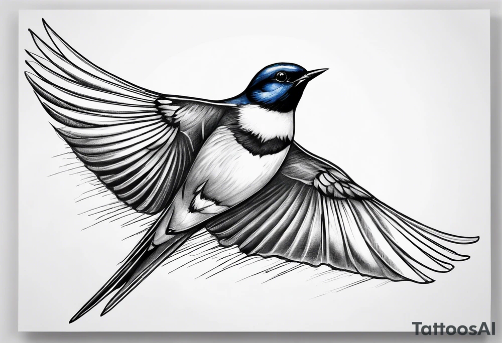 Swallow tattoo idea