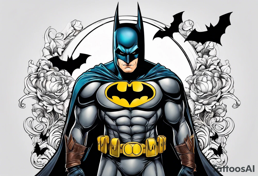 batman turkey from  the 70's tattoo idea