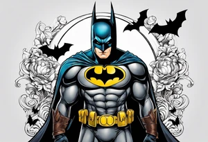 batman turkey from  the 70's tattoo idea
